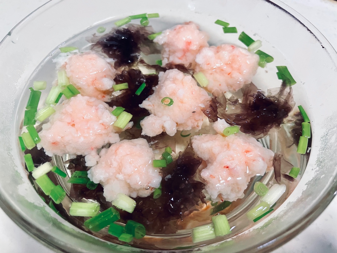 吃了还想吃的紫菜虾滑汤