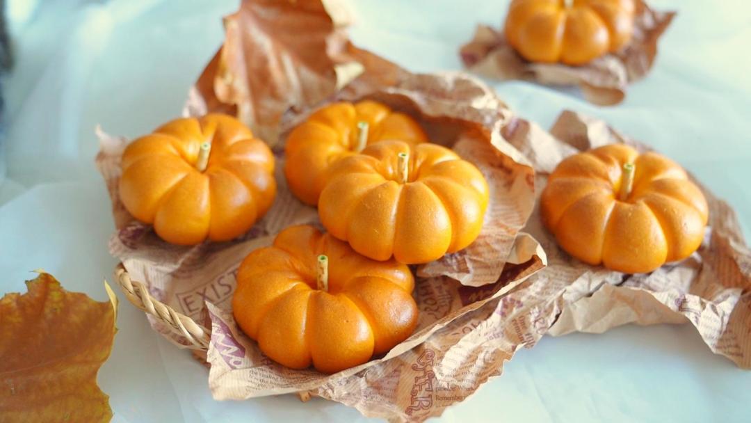 南瓜贝果~冷冻后再吃依然软软哒