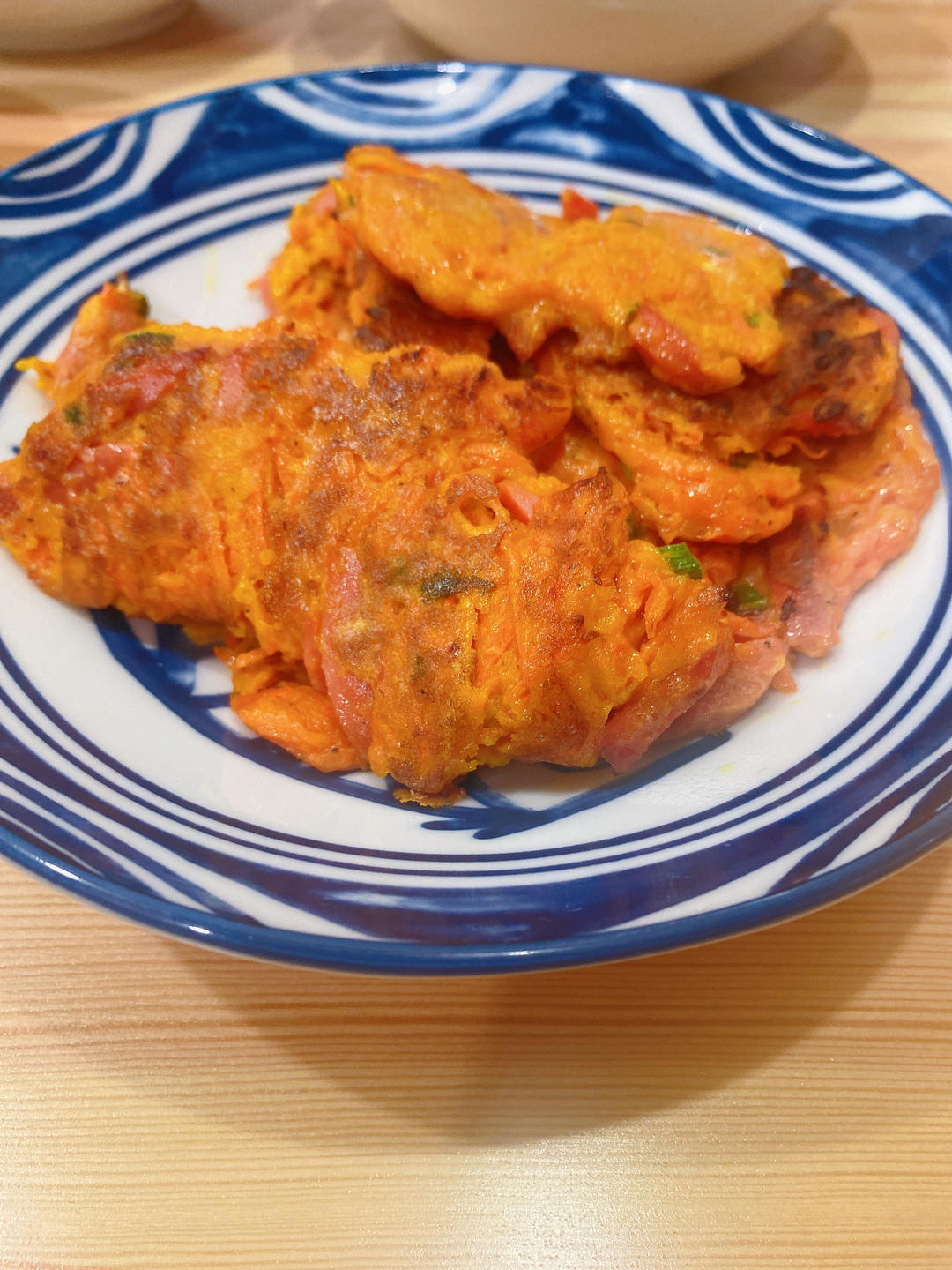 香煎胡萝卜饼