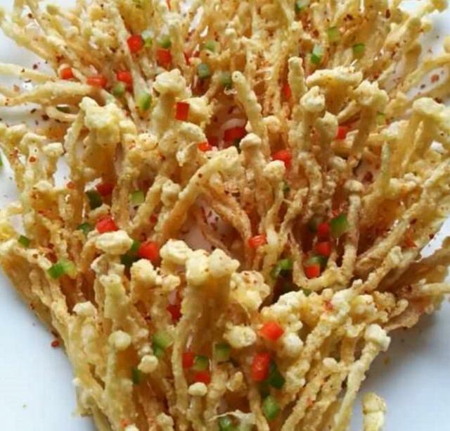 香煎金针菇的做法