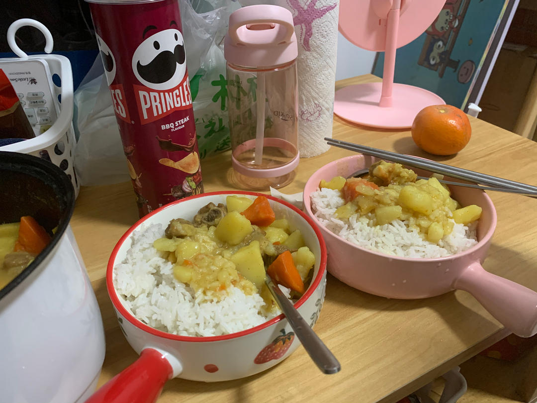 基础版土豆咖喱饭