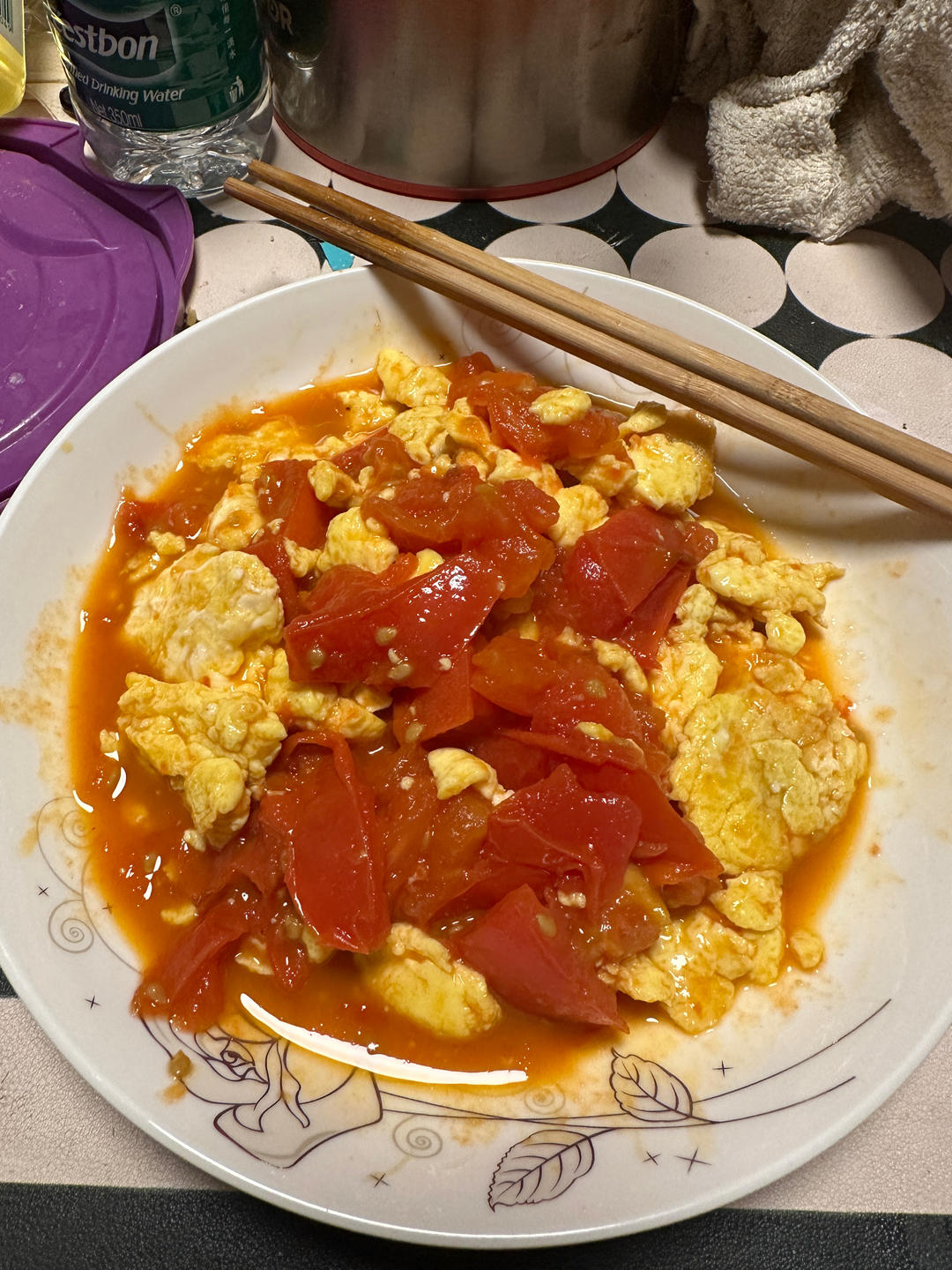 超嫩滑的番茄炒蛋