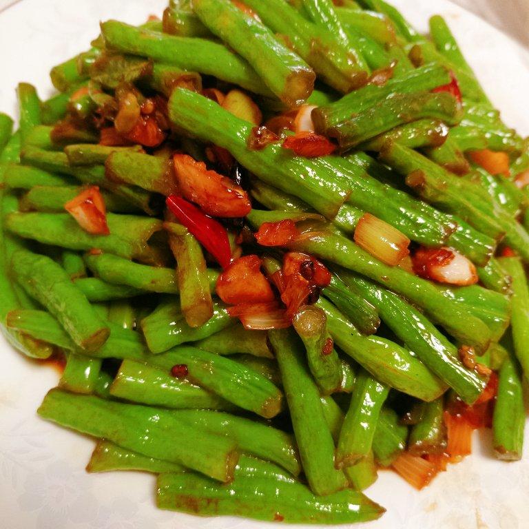 蒜泥豇豆