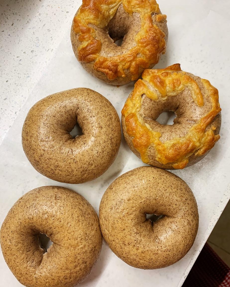 100%全麦贝果 基础纯全麦贝果