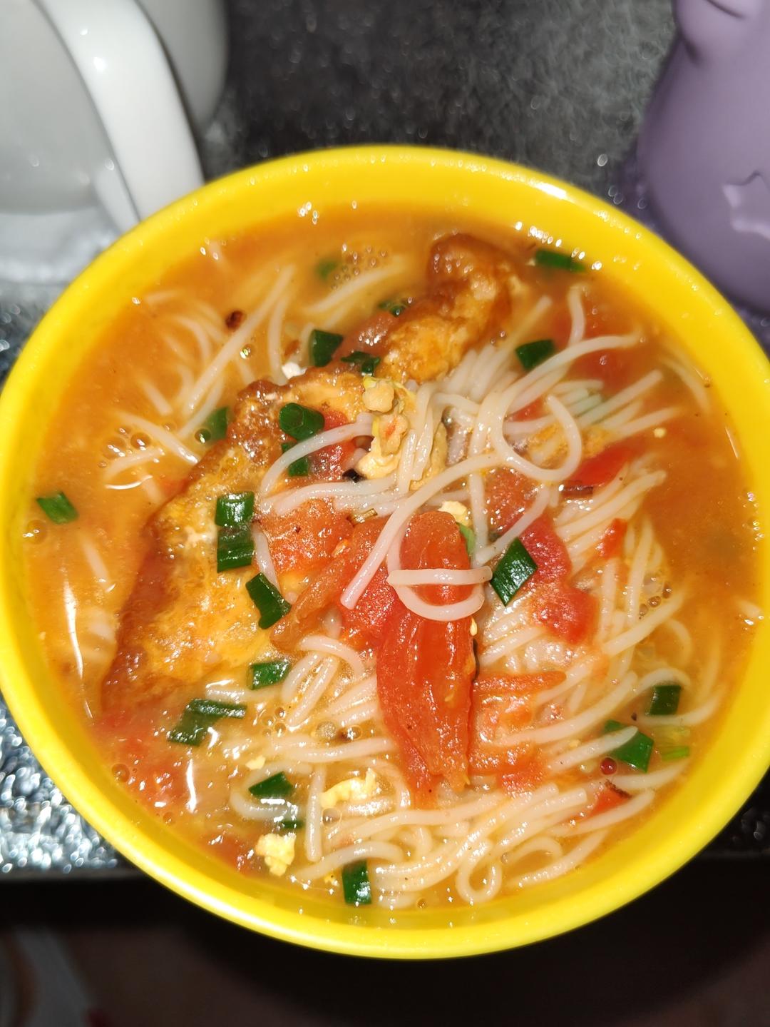 十来分钟做好/番茄鸡蛋面🍜