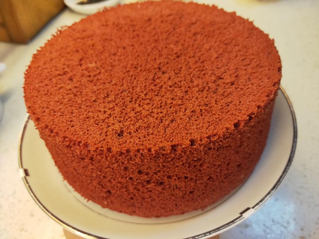 打造圣诞气氛 红丝绒戚风蛋糕