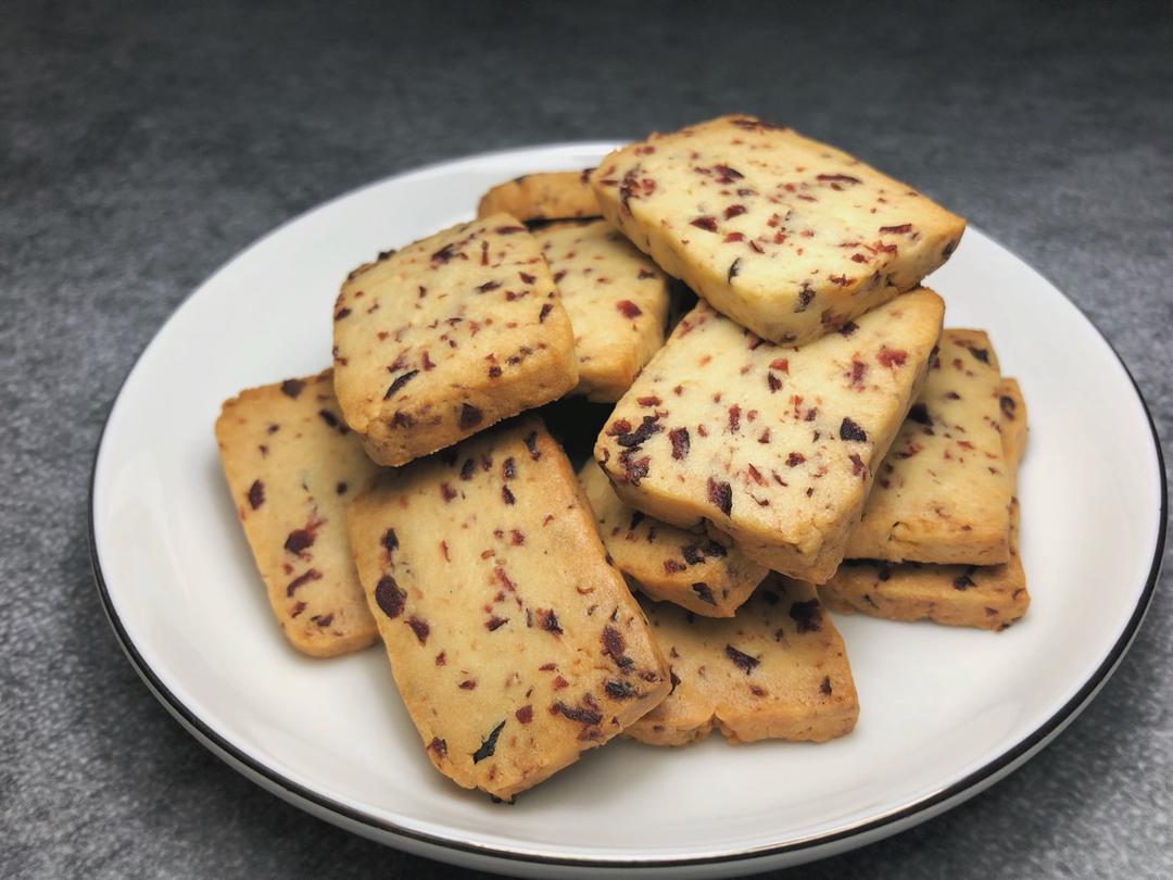 低糖少油版蔓越莓饼干