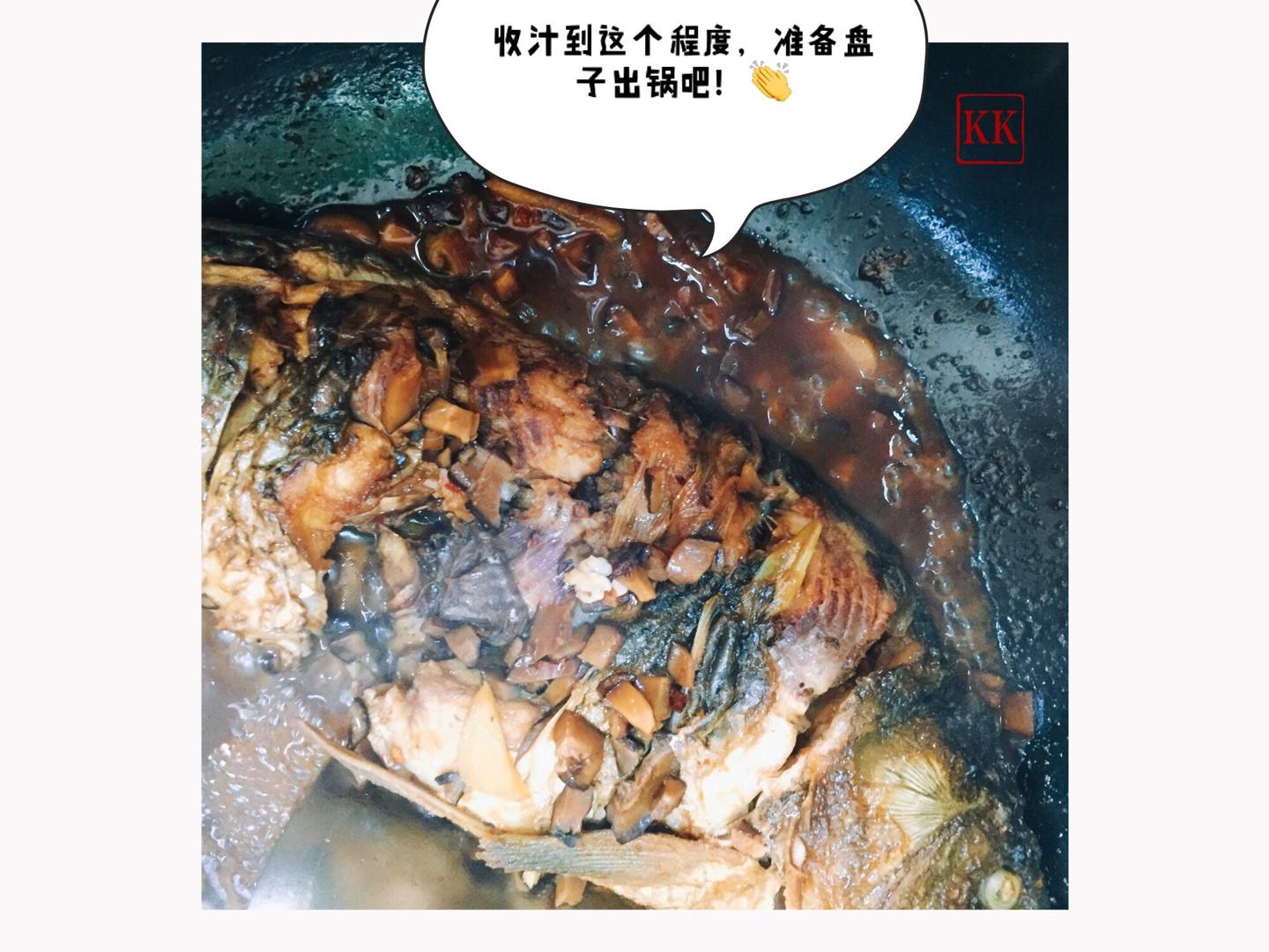 陕派传统名菜：红烧大鲤的做法 步骤17