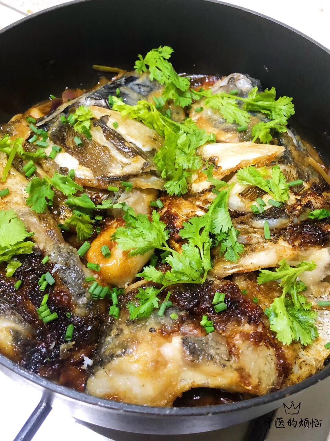 干烧鱼头(鱼尾)的做法