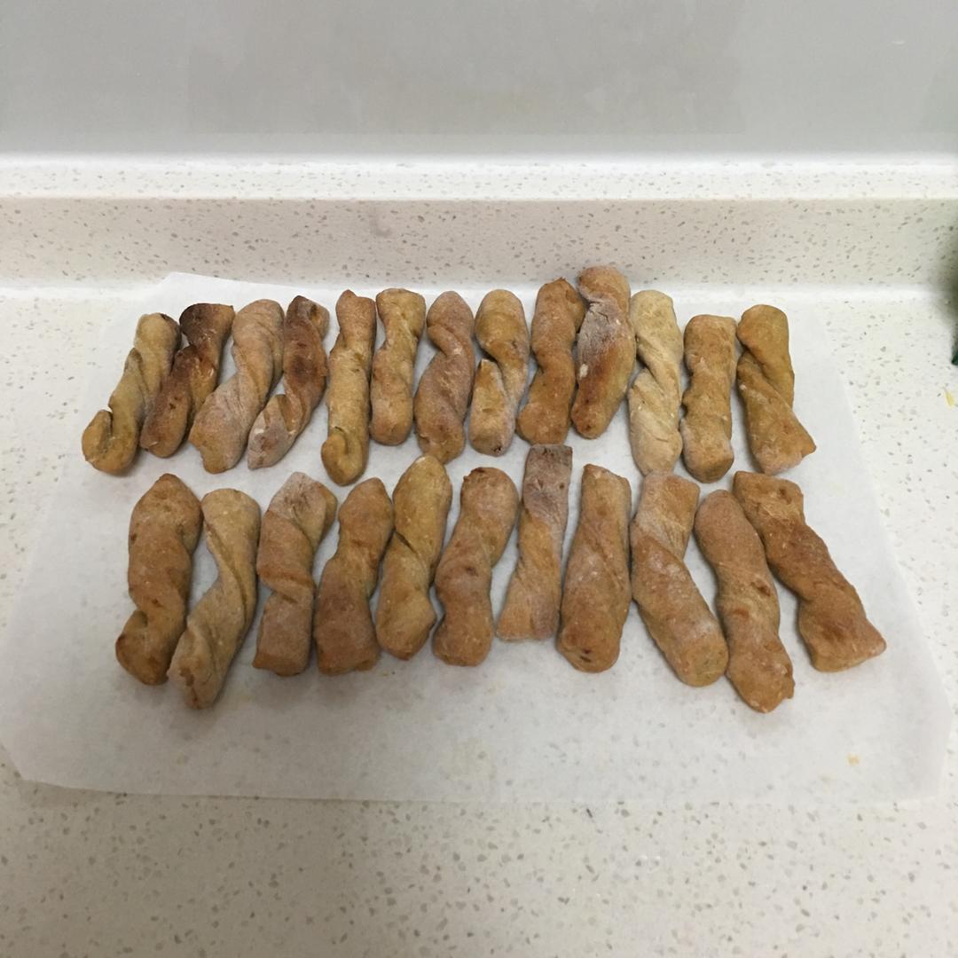 无油无糖宝宝磨牙棒饼干(硬性饼干)