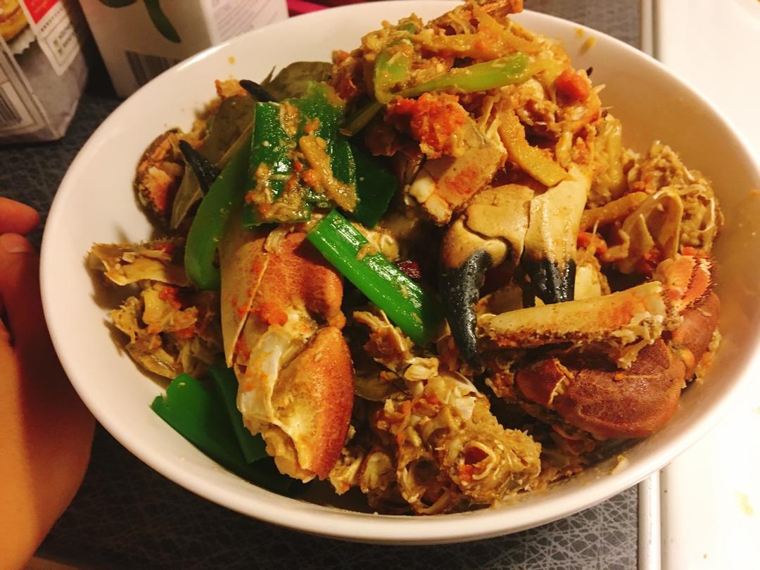 香辣面包蟹