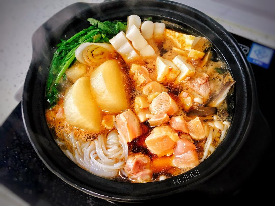 日式鸡肉火锅【曼食慢语】