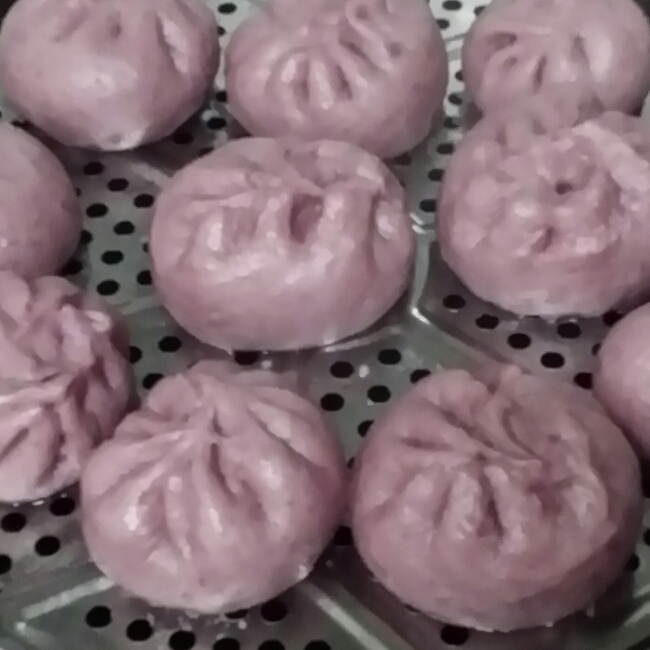 紫薯包子