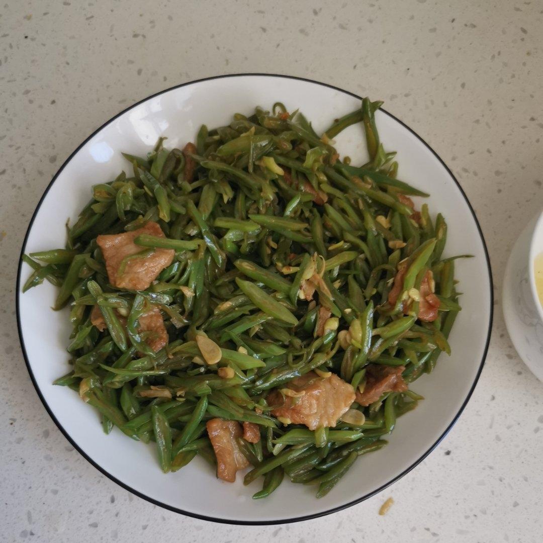 扁豆角炒肉