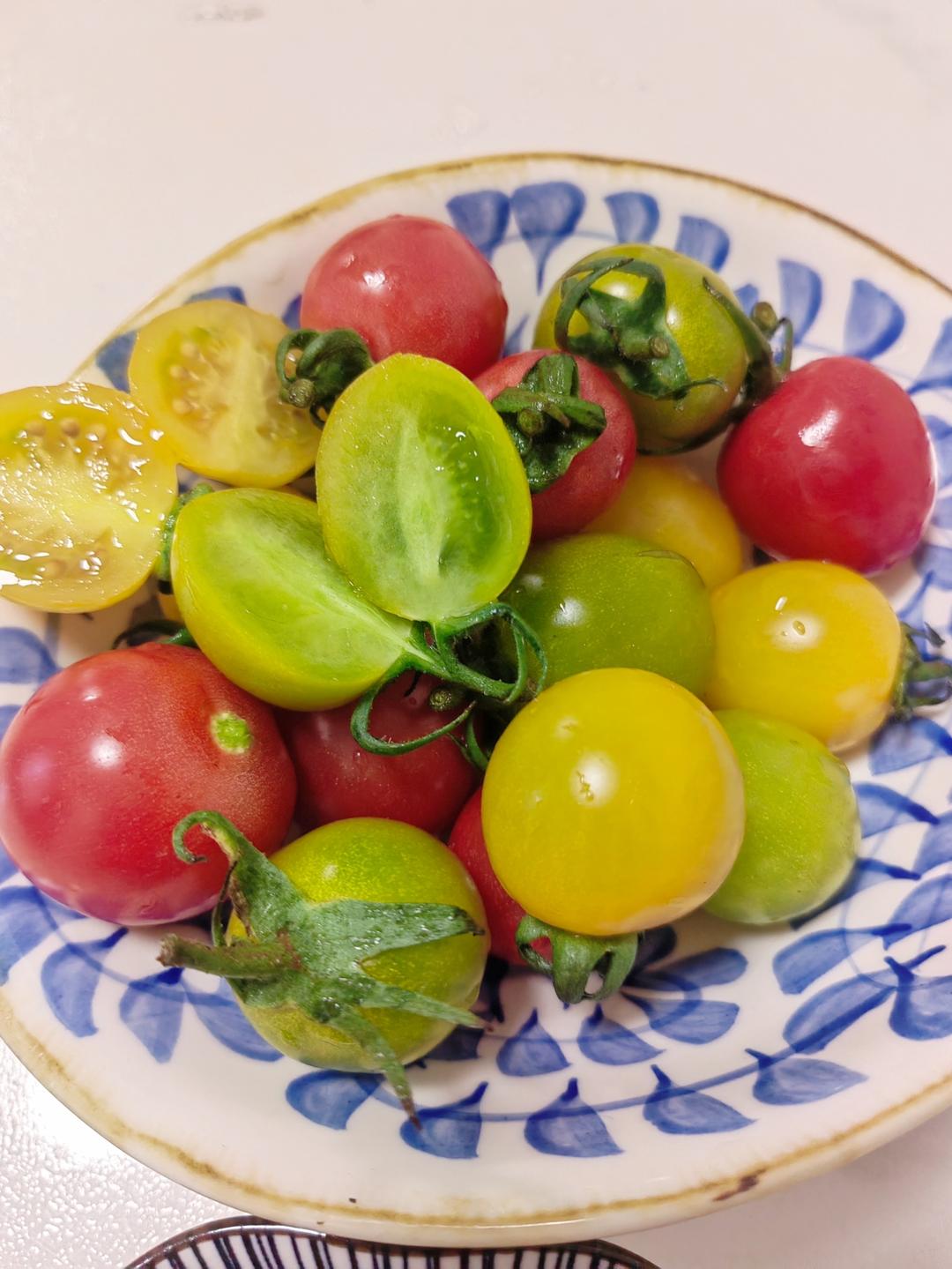 桂花蜜汁三色番茄｜年夜饭凉菜必备