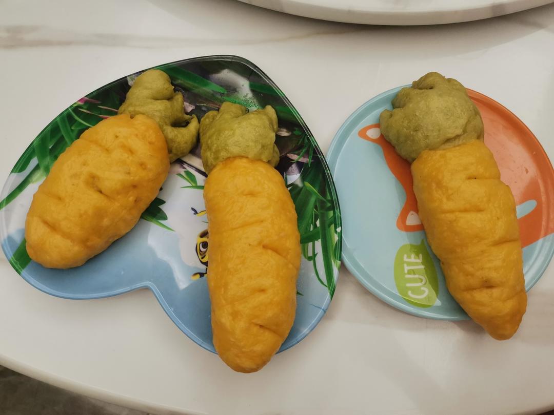 仿真胡萝卜馒头