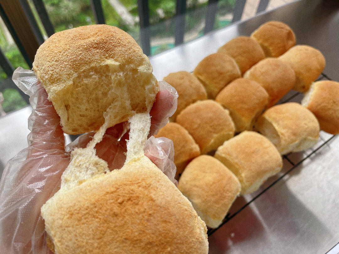 淡奶油小餐包🍞消耗淡奶油无需黄油🎉超暄软