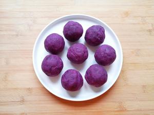 低脂紫薯糕的做法 步骤8