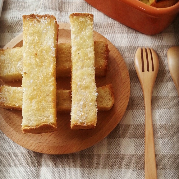 甜心咔嚓脆吐司条