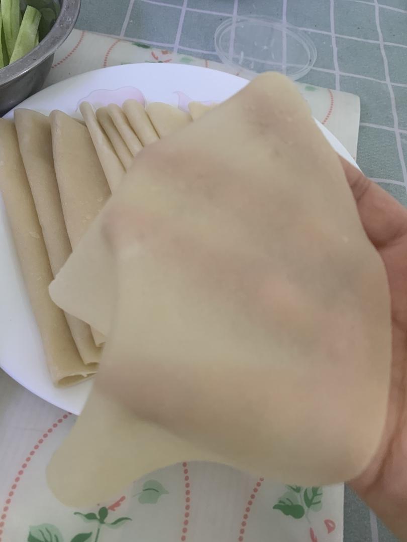 Q弹春卷皮、烤鸭饼皮
