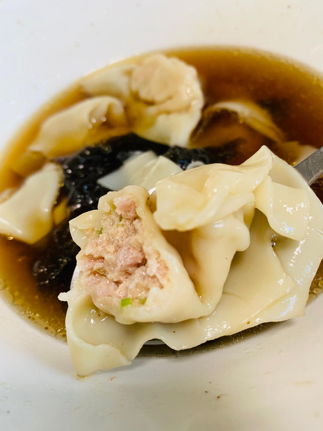 芹菜鲜肉大馄饨