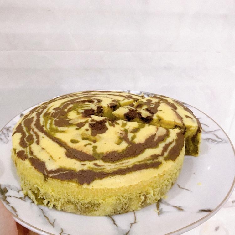 迷彩戚风蛋糕（六寸）