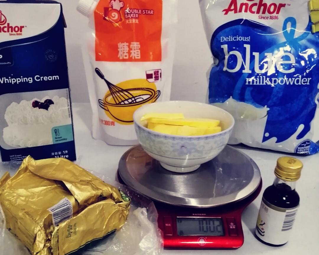 纯奶手撕吐司的做法 步骤1