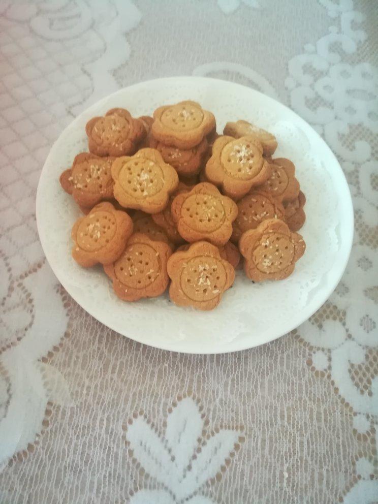 自制网红饼干-日式海盐小饼干（日式小圆饼干）
