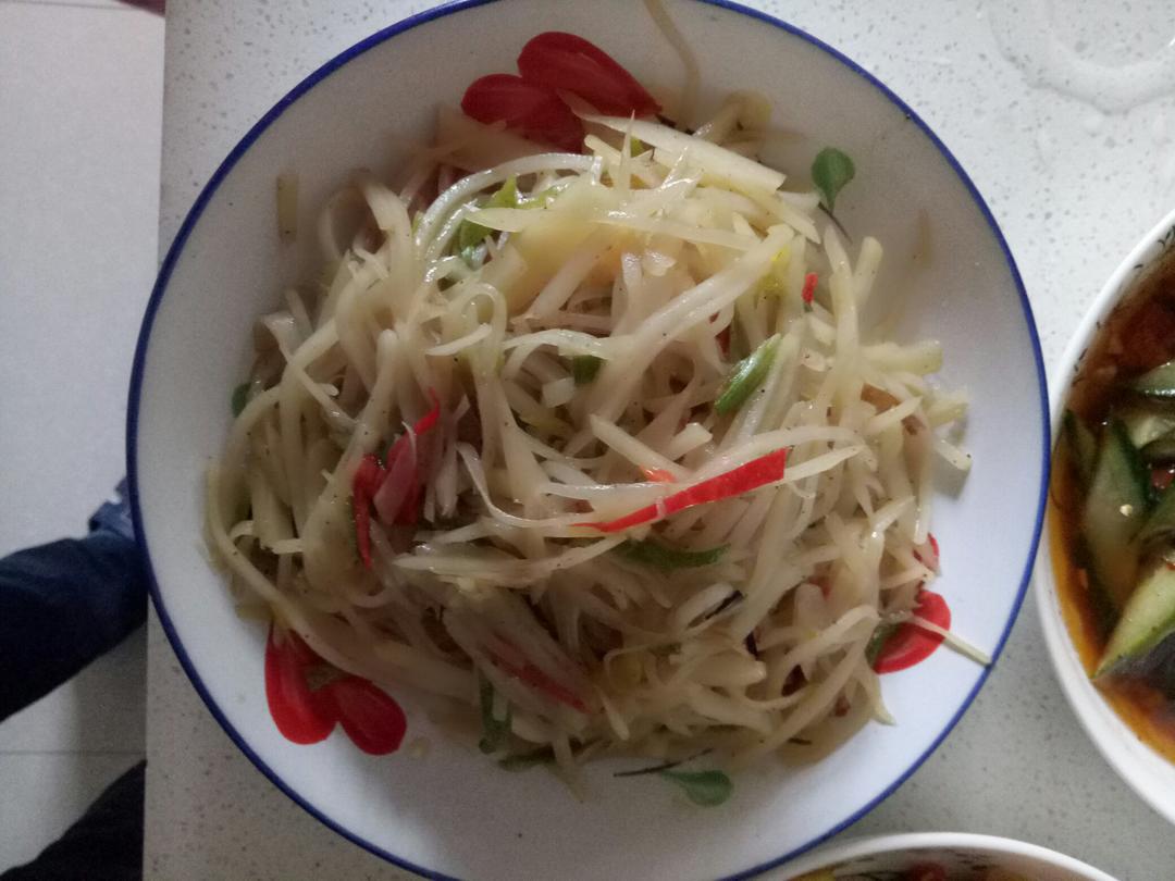 青椒土豆丝