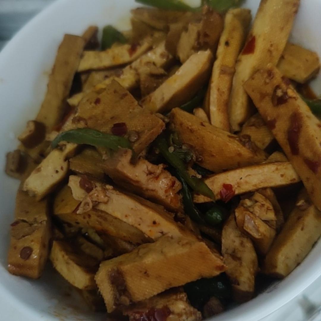 豆干炒青椒