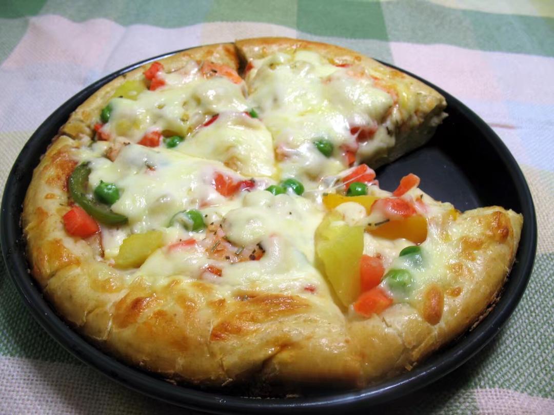 【UKOEO猛犸象热风炉】黑胡椒培根虾仁披萨