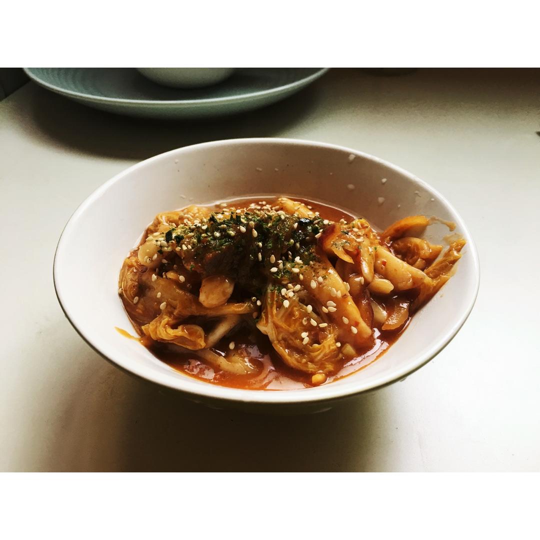 15分钟韩式辣炒年糕