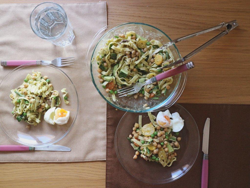 青酱鸡肉鹰嘴豆沙拉Chicken, Chickpea, and Pesto Salad