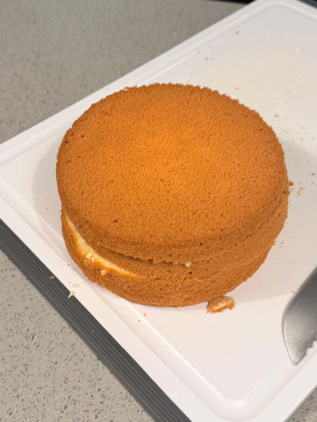 超柔软6寸戚风蛋糕(附8寸配方)零失败 超详细‼️含操作视频