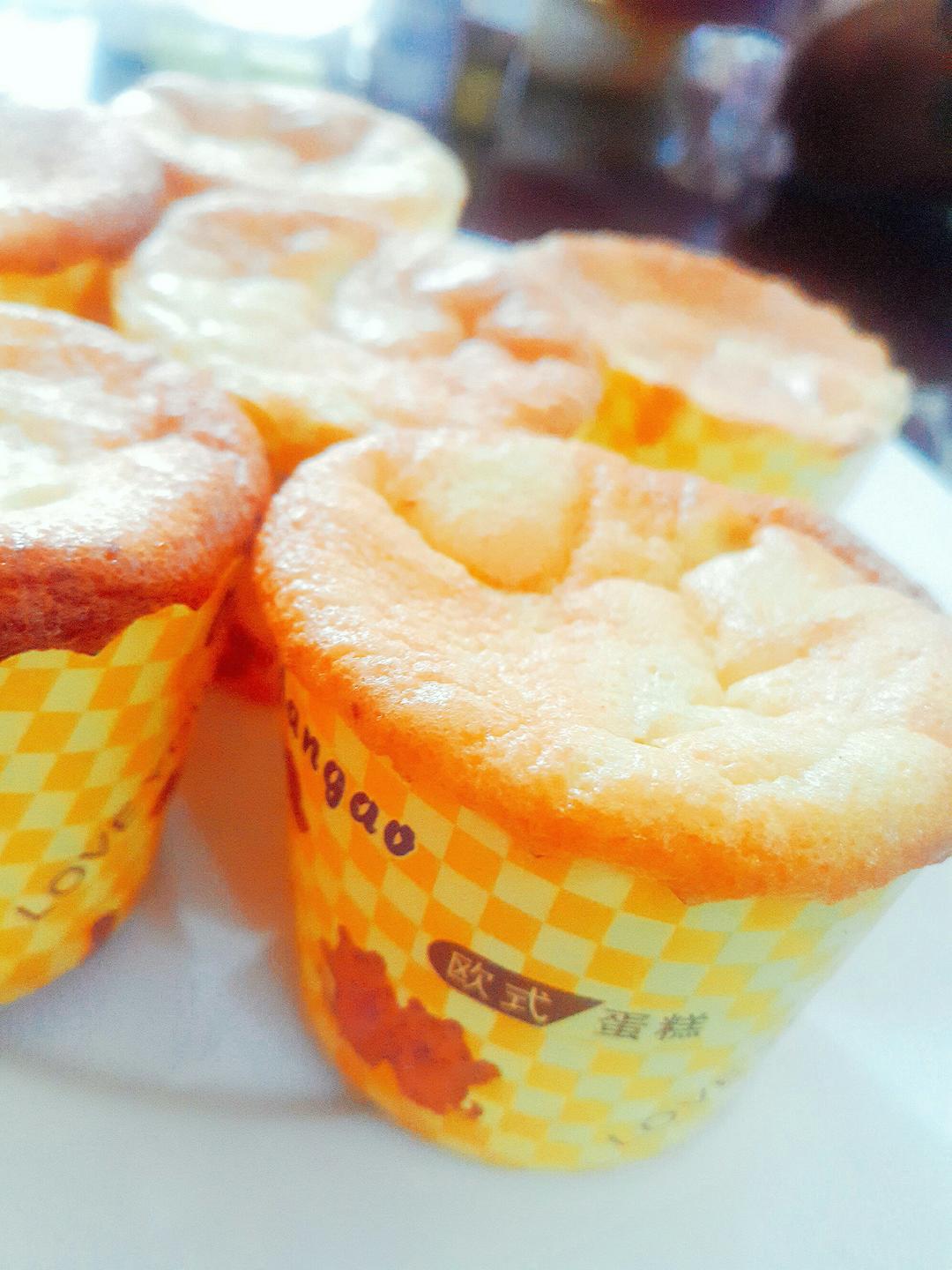 迷你小可爱cupcake戚风蛋糕杯