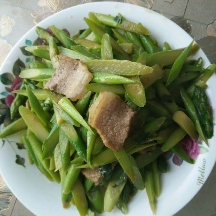 芦笋炒肉