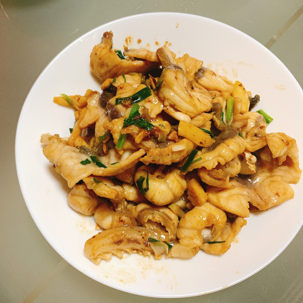 楽琳apple做的爆炒脆肉皖鱼