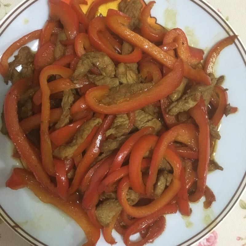 【快手家常】辣椒炒肉丝