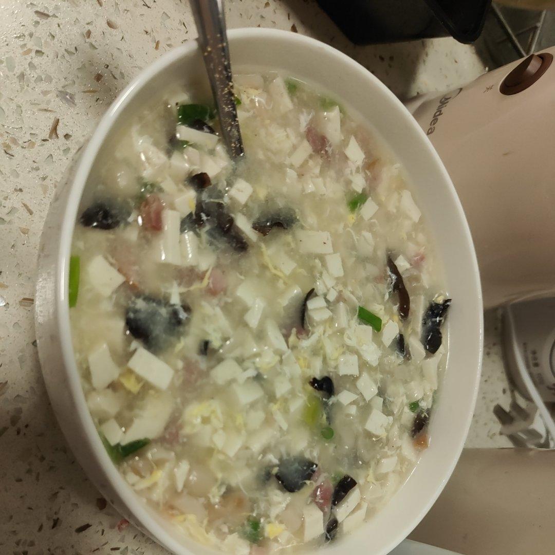 夏天来了，没胃口，吃碗平桥豆腐羹吧