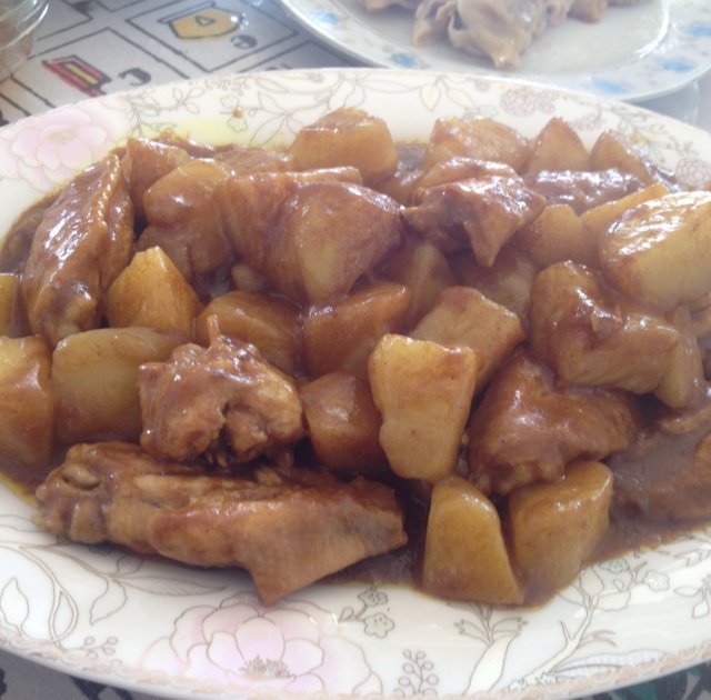 土豆咖喱鸡翅