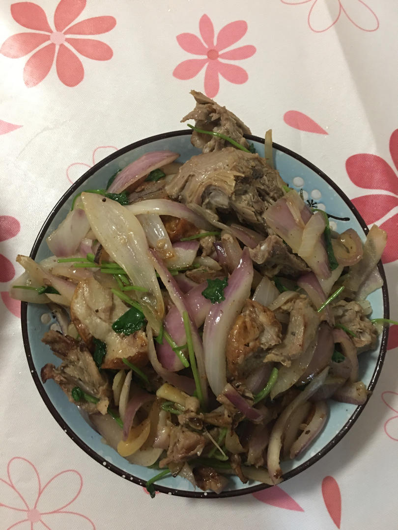 椒盐鸭架