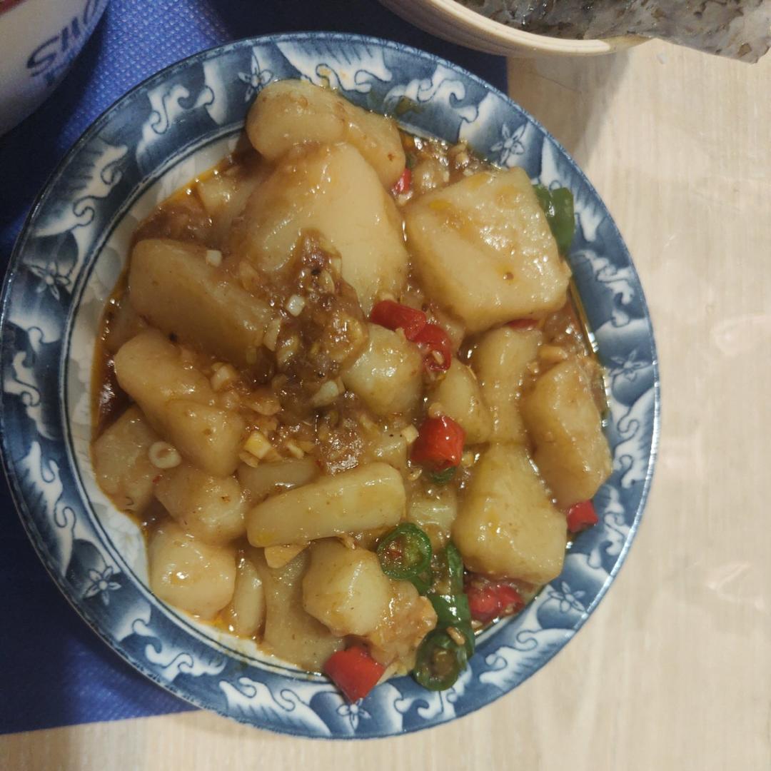 湖南口味红烧米豆腐