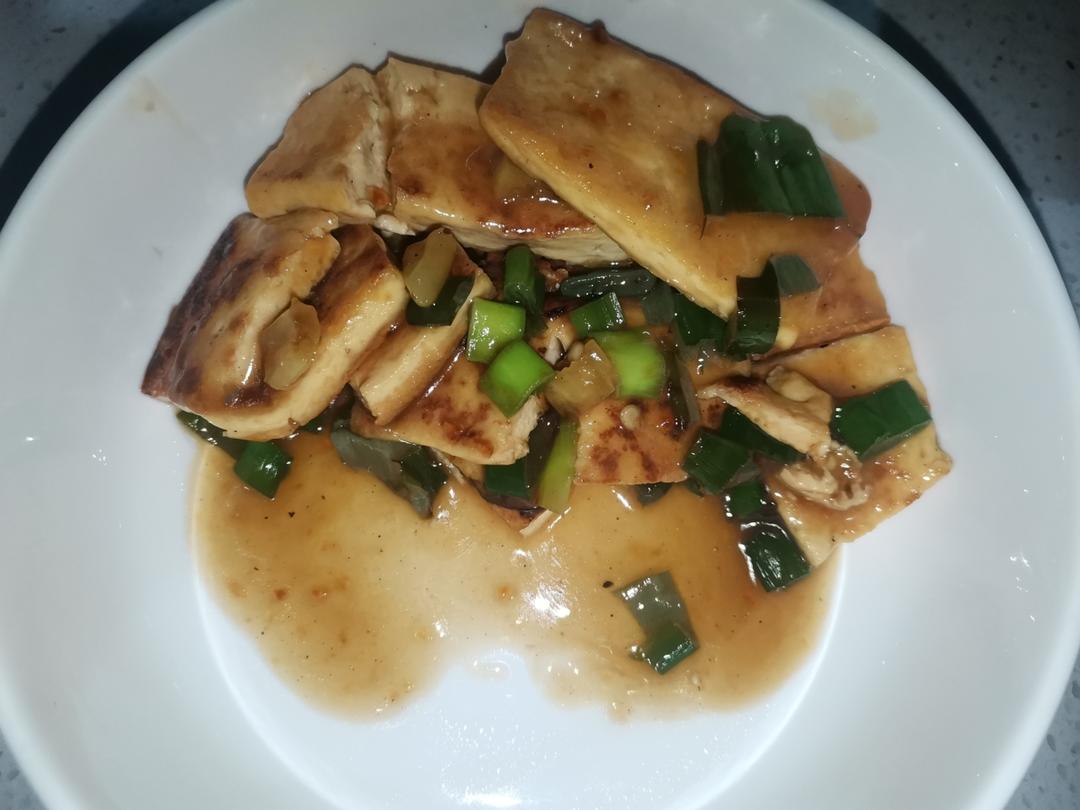 大葱烧豆腐