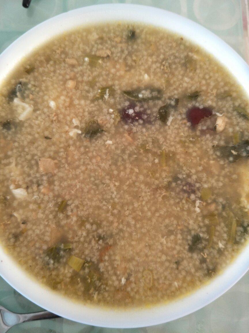 蔬菜瘦肉粥