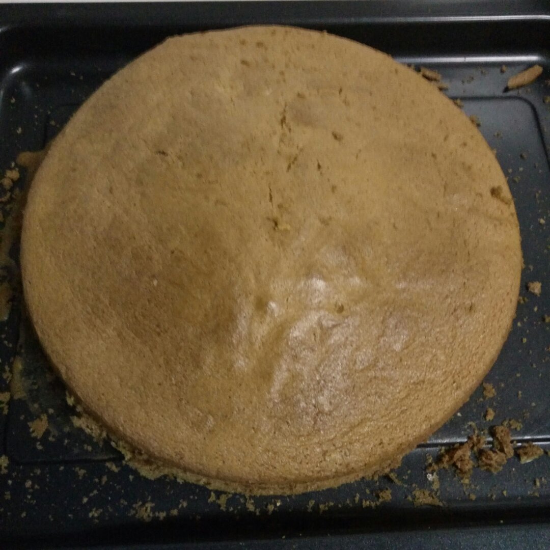 戚风蛋糕八寸（君之博客版）