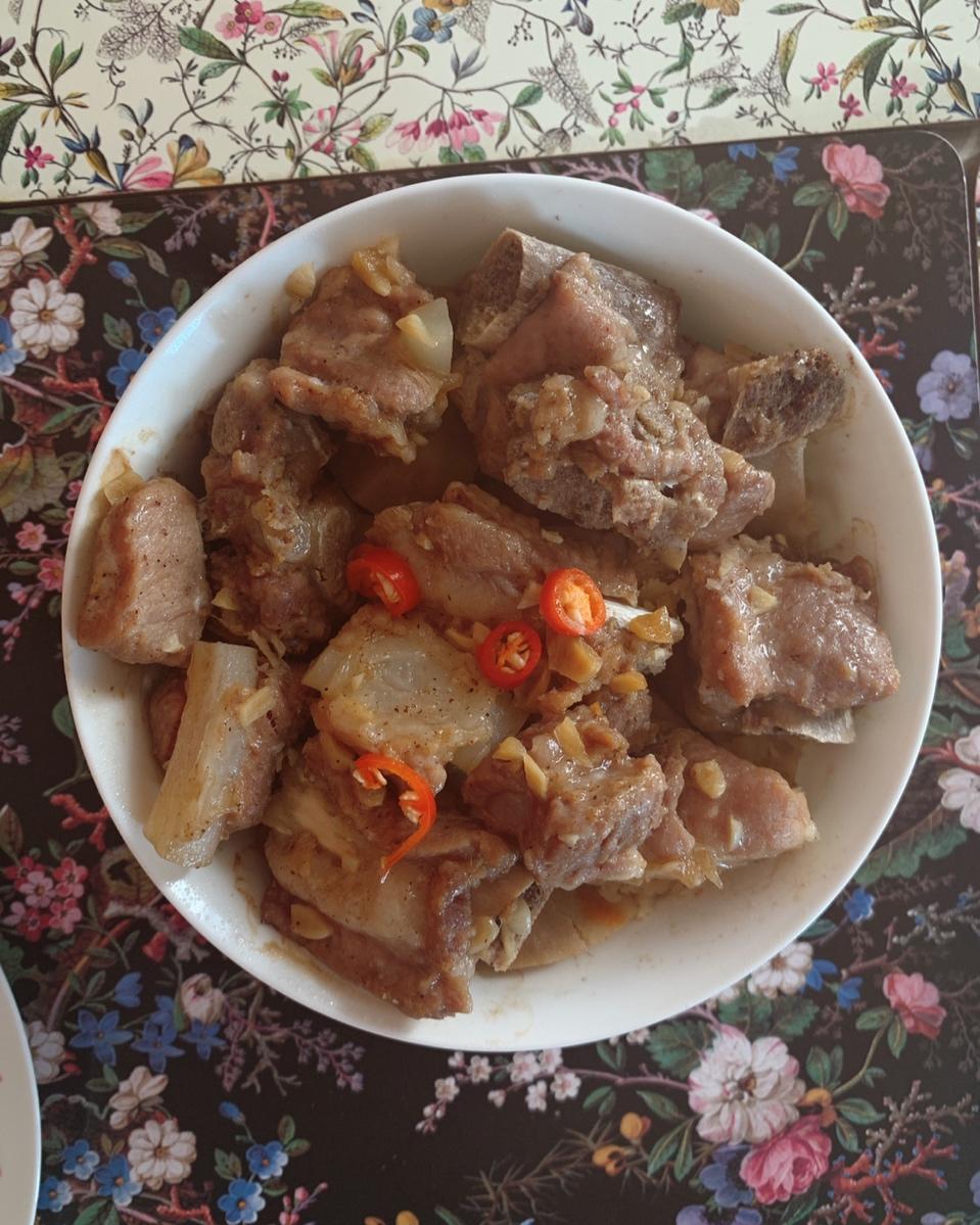 香芋蒸排骨