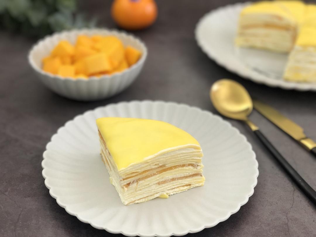 零基础做芒果千层蛋糕（8寸）