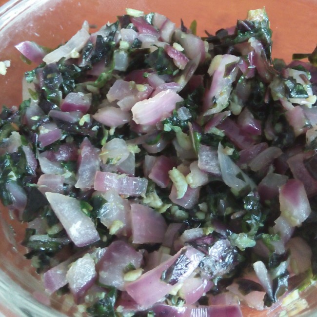 洋葱紫苏橄榄油酱-10分钟做好的万能神酱