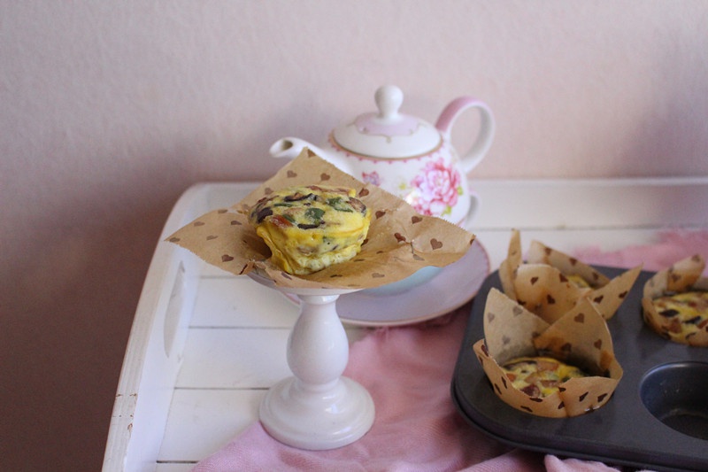 早餐鸡蛋杯cupcake Frittata