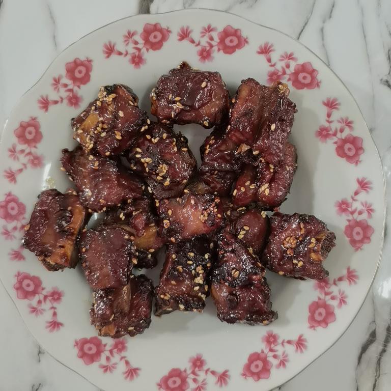 不用老抽，不用糖，不用水也能做出可口的糖醋小排